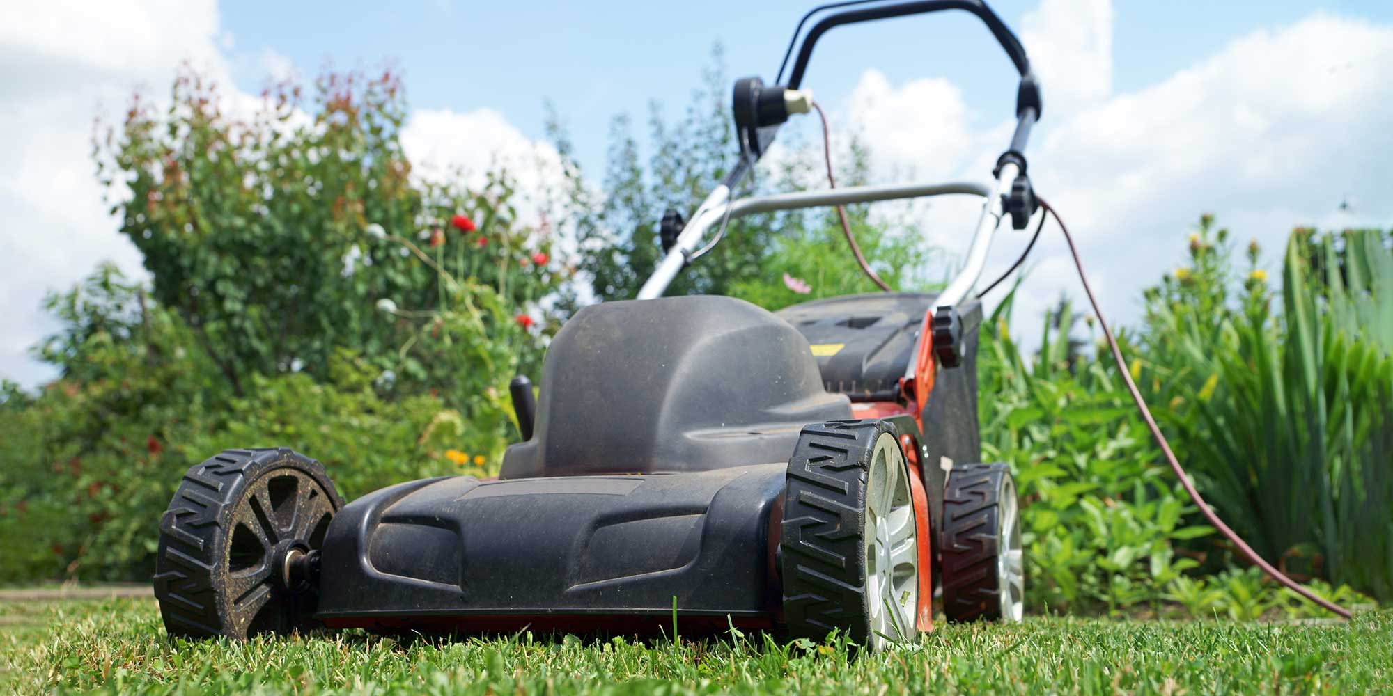 corded lawn mower
