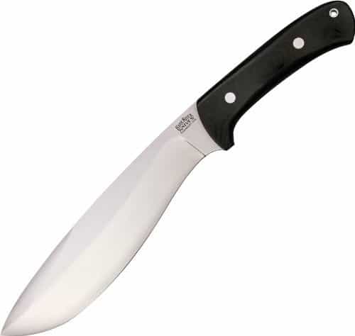 Bark River Grasso Bolo II Knife Handles, Black