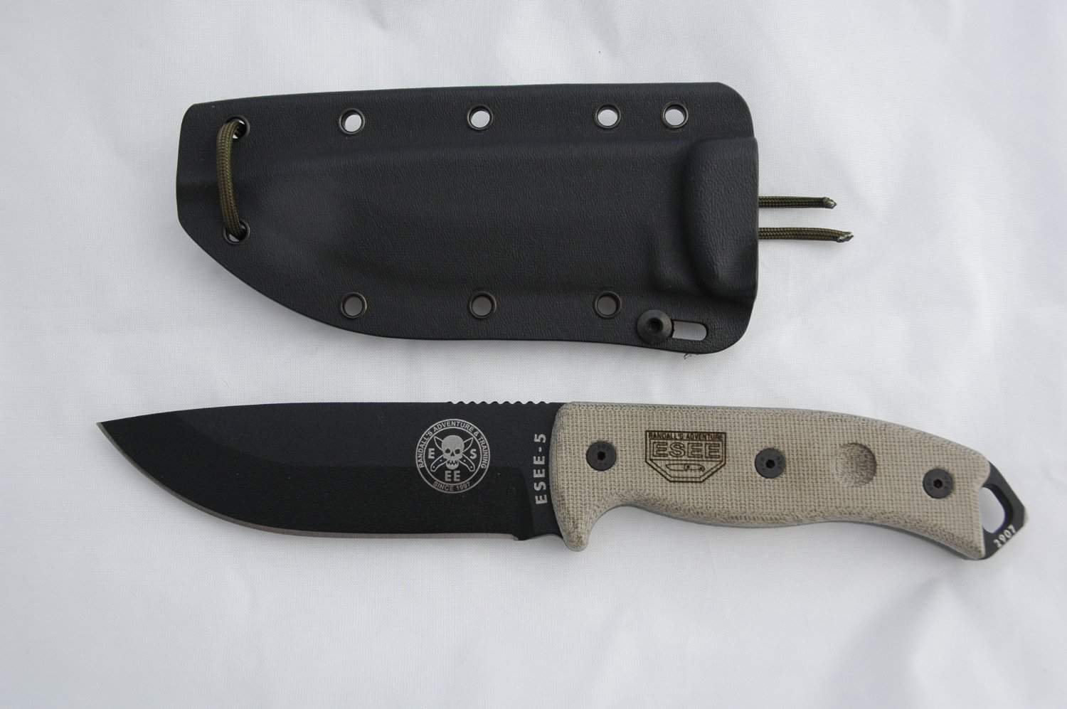 ESEE 5P Black Tactical Survival Knife