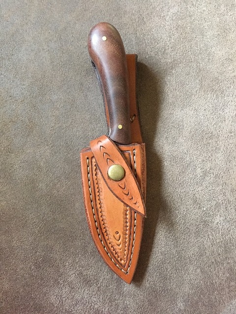 Handmade knife sheath
